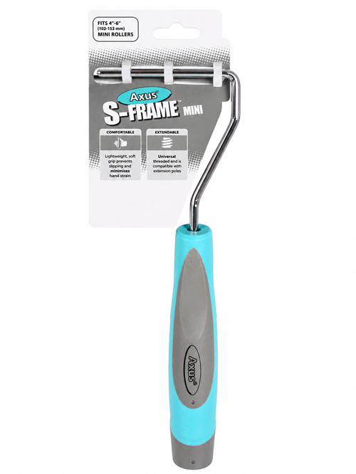 Mâner profesional pentru trafalet Mâner profesional pentru trafalet AXUS RFG4S – compatibil cu trafaleți de 4"–6" (100–150 mm), pentru lucrări de vopsire și finisaje decorative - imagine 1
