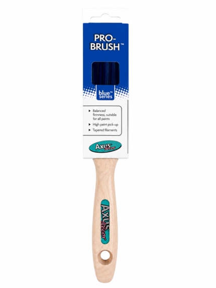 Pensulă profesională AXUS BB15, 38 mm (1.5"), pentru vopsitorii și finisaje decorative